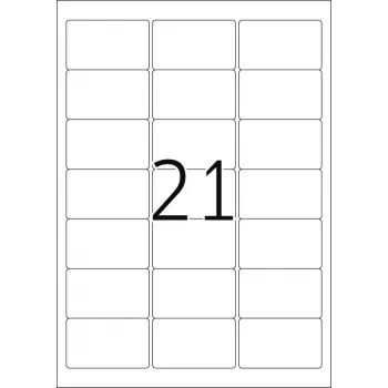 Adressetiketten HERMA Premium A4 63,5x38,1 mm 2100 Stück
