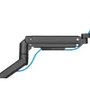 Equip 17 Zoll-49 Zoll Heavy-Duty Monitor-Tischhalterung, Schwarz
