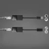 Lindy 60m USB 1.1 Cat.6 Extender Basic, Netzwerk-Sender & -Empfänger, 60 m, 12 Mbit/s, Cat5e, Cat6, Schwarz, Kunststoff