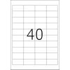 Selbstklebende Druckeretiketten HERMA Labels Premium A4 48,5x25,4 mm