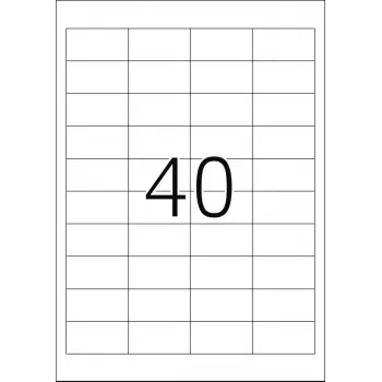 Selbstklebende Druckeretiketten HERMA Labels Premium A4 48,5x25,4 mm