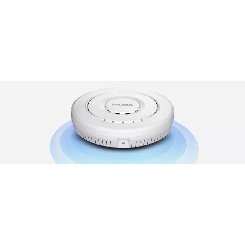 D-Link AX3600 Wi‑Fi 6 Dual‑Band Unified Access Point, 2,4 GHz, 5 GHz, 19216 Mbit/s, AES, TKIP, 10,100,1000,2500 Mbit/s