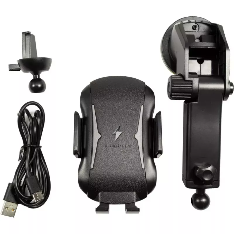 Aktive Halterung Inter-Tech MTH-100 Mobiltelefon/Smartphone Schwarz