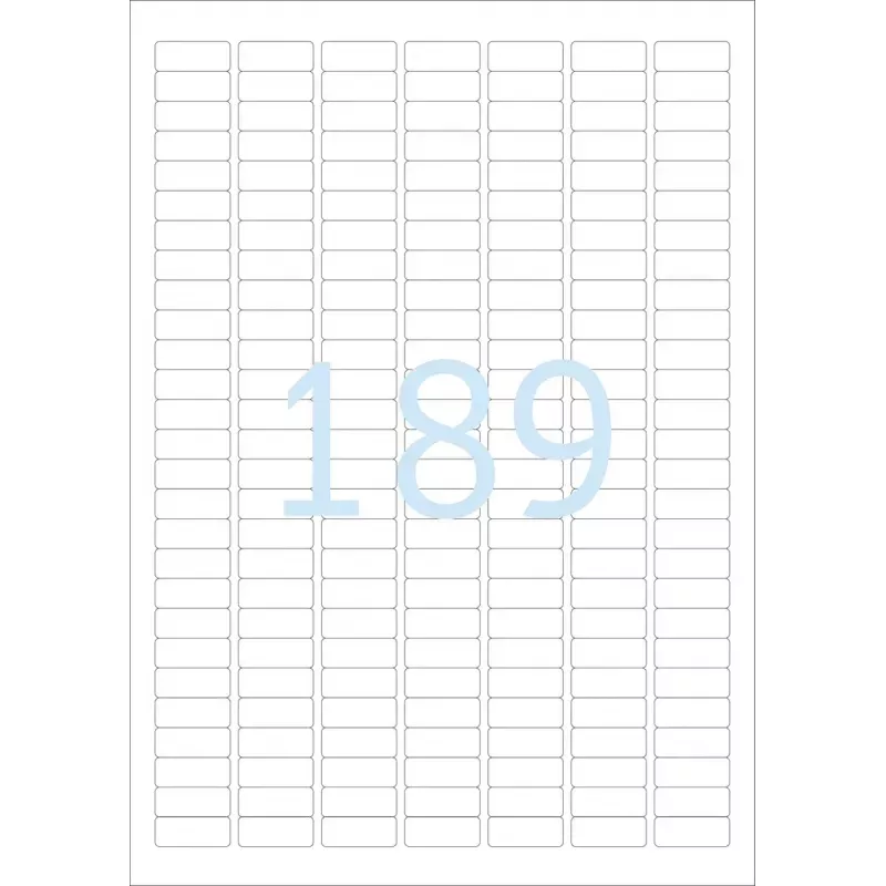 Selbstklebende Druckeretiketten HERMA Labels A4 25,4x10 mm weiß extrastarke Haftung Papier matt 4725 Stk.