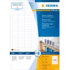 Selbstklebende Druckeretiketten HERMA Labels A4 25,4x10 mm weiß extrastarke Haftung Papier matt 4725 Stk.