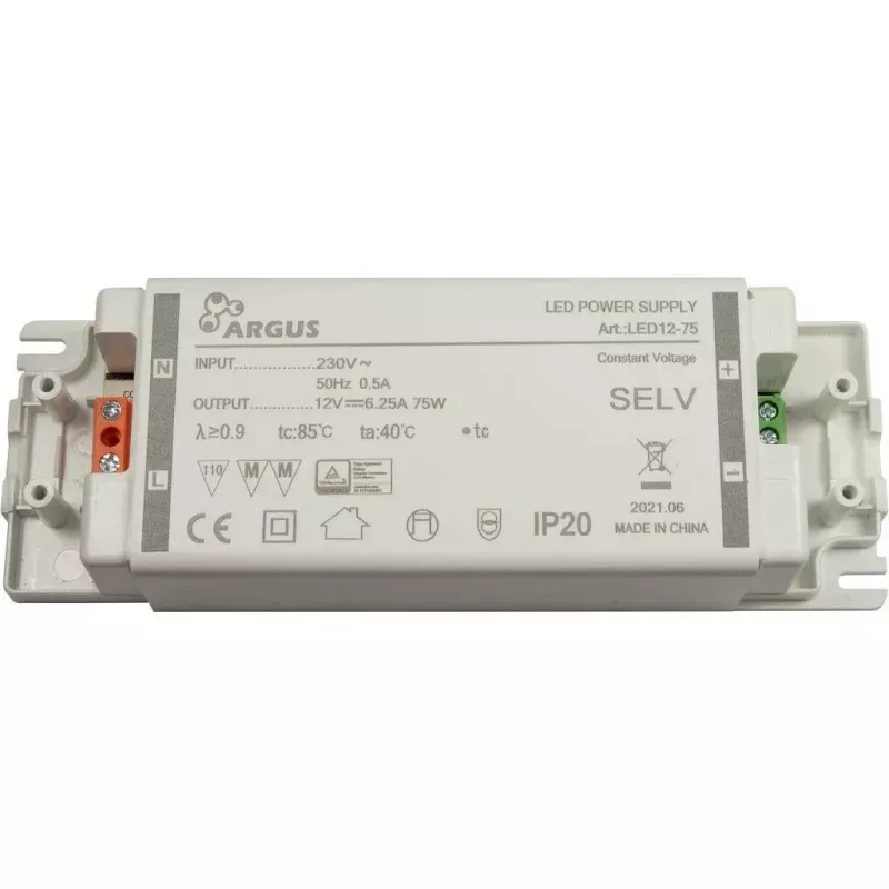 LED-Treiber Inter-Tech LED12-75 75W IP20 100000h