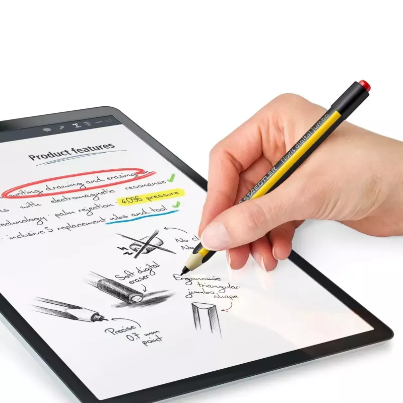 Stylus pen Staedtler 180J 22-1 Schwarz Gelb