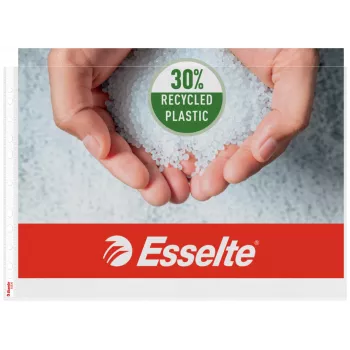 Esselte Quality Pocket A3 Querformat, 30 % recyceltes Kunststoff aus Pre-Consumer-Material