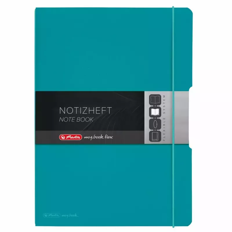 Schreibblock Herlitz 50015986 A4 80 Blatt Türkis