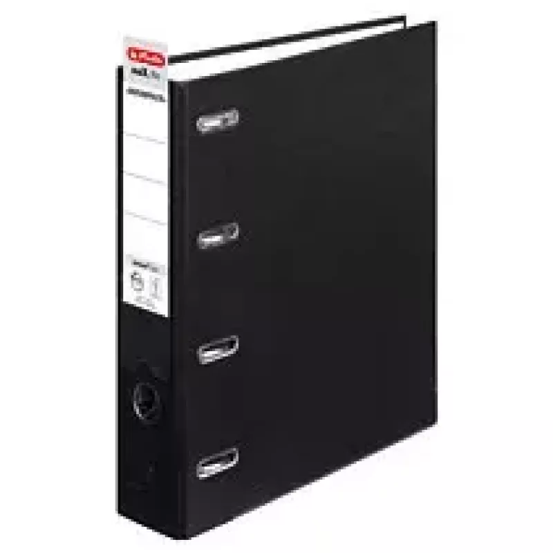 Ringbuch Herlitz 10842250 A4 Schwarz
