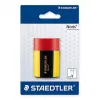 Manueller Anspitzer Staedtler 511 004 Schwarz Rot Gelb