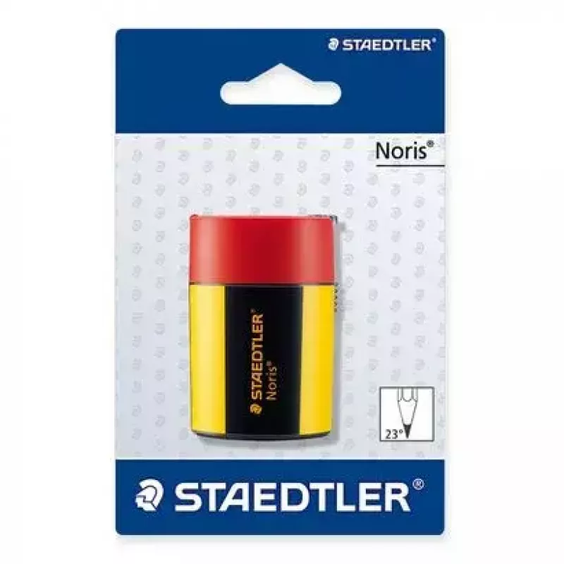 Manueller Anspitzer Staedtler 511 004 Schwarz Rot Gelb