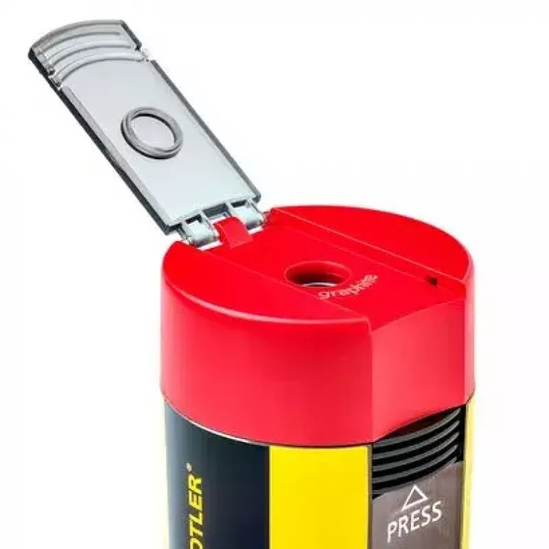 Manueller Anspitzer Staedtler 511 004 Schwarz Rot Gelb