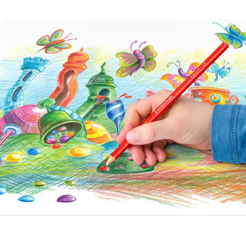 Buntstifte Staedtler Ergosoft 157 Mehrfarbig 24 Stück