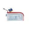 Federmäppchen HERMA 20002 Hart EVA Rot Transparent 110x230mm