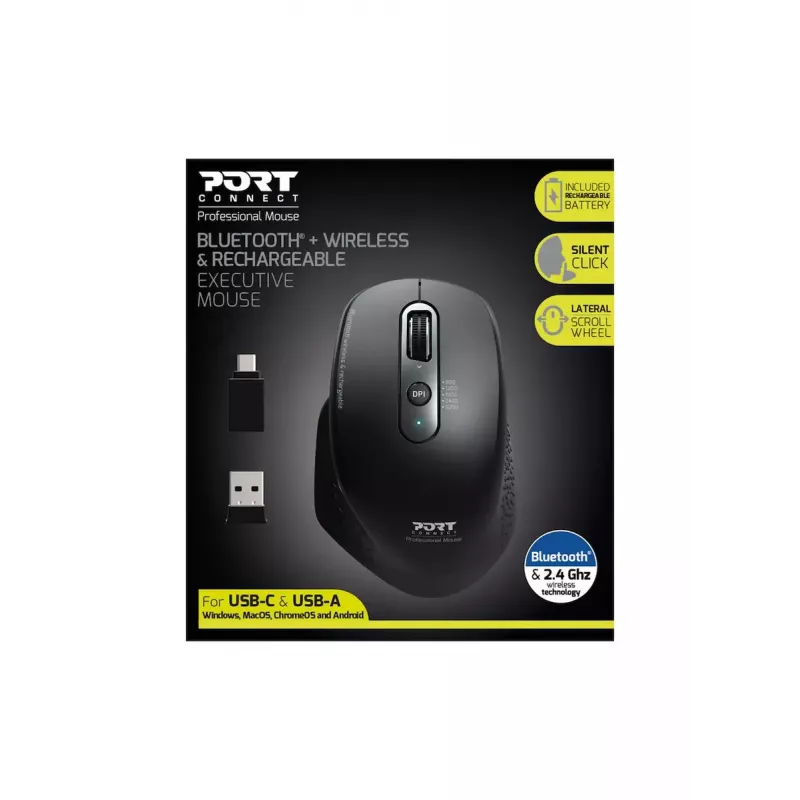 Maus Port Designs 900716 RF Wireless + Bluetooth