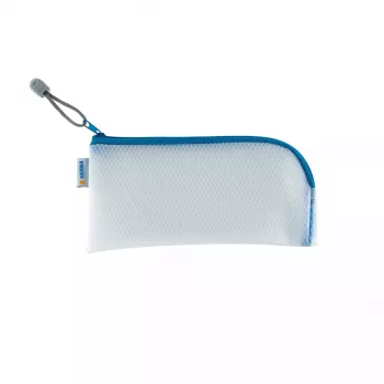 Federmäppchen HERMA 20003 Hart-EVA Blau Transparent 110x230 mm