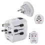 Hama World Travel Pro Light USB Netzteil Universal Weiß