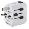 Hama World Travel Pro Light USB Netzteil Universal Weiß