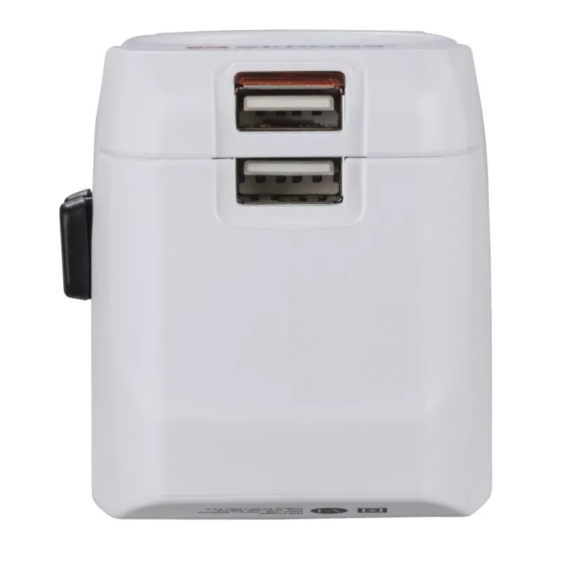 Hama World Travel Pro Light USB Netzteil Universal Weiß