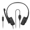 Hama HS-USB250 V2 Headset Kabelgebunden Kopfband Büro/Callcenter USB Typ-A Schwarz