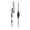 Hama HS-P100 V2 Headset Kabelgebunden Kopfband Büro/Callcenter Schwarz, Silber