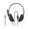 Hama HS-P100 V2 Headset Kabelgebunden Kopfband Büro/Callcenter Schwarz, Silber