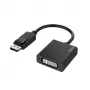 Hama 00200336 Videokabel-Adapter DisplayPort DVI-I Schwarz
