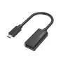 Hama 00200314 Videokabel-Adapter USB Type-C DisplayPort Schwarz