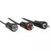 Audiokabel Hama 00205110 1,5 m 3,5 mm 2 x RCA Schwarz
