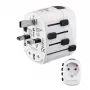 Hama World Travel Pro Netzadapter Universal Weiß