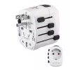 Hama World Travel Pro Netzadapter Universal Weiß