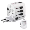 Hama World Travel Pro Netzadapter Universal Weiß