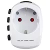 Hama World Travel Pro Netzadapter Universal Weiß