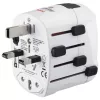 Hama World Travel Pro Netzadapter Universal Weiß