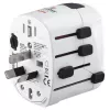 Hama World Travel Pro Netzadapter Universal Weiß