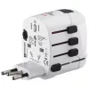 Hama World Travel Pro Netzadapter Universal Weiß