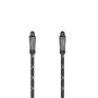 Audiokabel Hama 00205139 1,5m TOSLINK Stecker auf Stecker Schwarz