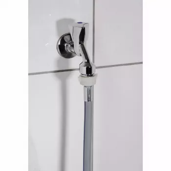 Zulauf- und Ablaufschläuche Xavax 00111833 für Geschirrspüler, grau, PVC/Nylon, 1500 mm, 1 Stück
