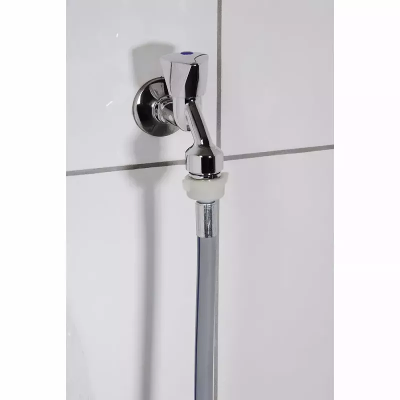 Zulauf- und Ablaufschläuche Xavax 00111833 für Geschirrspüler, grau, PVC/Nylon, 1500 mm, 1 Stück