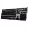 Satechi X3 Full-size (100%) Bluetooth-Tastatur QWERTY Englisch – Schwarz/Grau