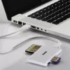 Hama USB 3.0 Multi-Kartenleser, SD/microSD/CF/MS, weiß