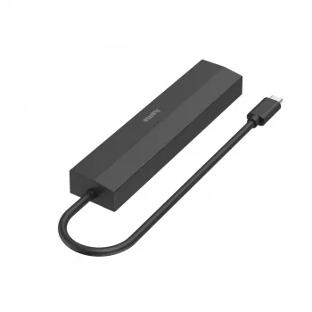 Hama 00200144 interface hub USB 3.2 Gen 1 (3.1 Gen 1) Type-C 5000 Mbit/s Schwarz