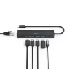Hama 00200144 interface hub USB 3.2 Gen 1 (3.1 Gen 1) Type-C 5000 Mbit/s Schwarz