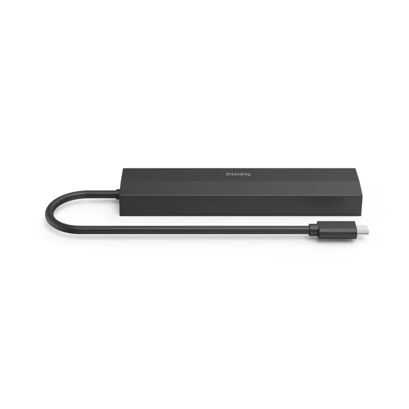 Hama 00200144 interface hub USB 3.2 Gen 1 (3.1 Gen 1) Type-C 5000 Mbit/s Schwarz
