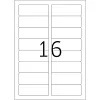 Selbstklebe-Etikett HERMA 4588 Abgerundetes Rechteck Wiederablösbar