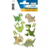 Dekosticker HERMA 15512 Mehrfarbig Dinosaurier 9 Stück