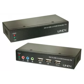 Lindy 39377 KVM-Switch Schwarz