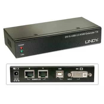 Lindy 39377 KVM-Switch Schwarz