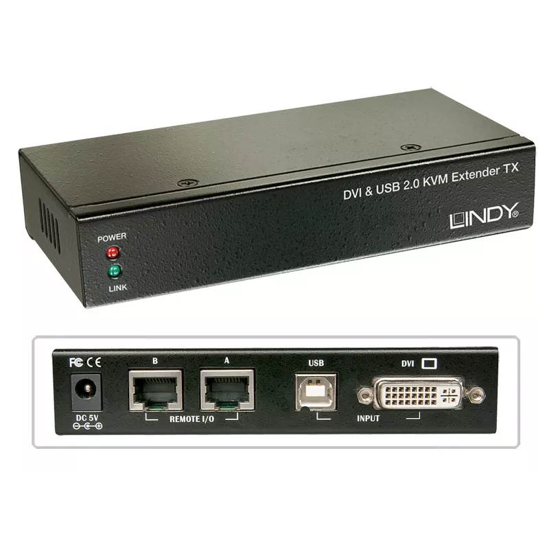 Lindy 39377 KVM-Switch Schwarz